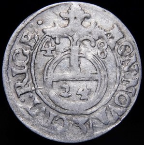 Inflanty - Pod švédskou nadvládou, Christina Vasa, polopřevod 1648, Riga