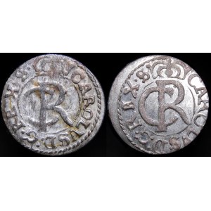 Inflants - Unter schwedischer Herrschaft, Karl XI., Der Schutzraum 1661 und 1663, Riga - Satz (Pos. 2)