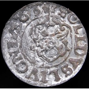 Inflanty - Pod panowaniem szwedzkim, Karol XI, Szeląg 1663, Ryga