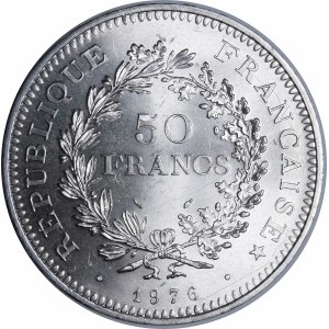 Francja, 50 franków 1976, Paryż - oryginalne opakowanie