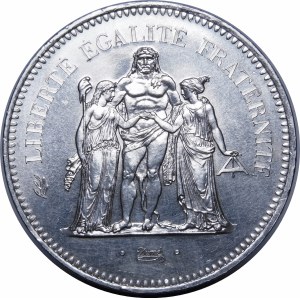 Francja, 50 franków 1977, Paryż - oryginalne opakowanie