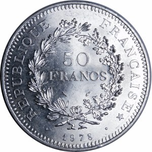 Francúzsko, 50 frankov 1978, Paríž - originálne balenie