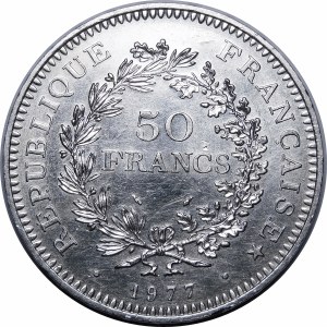 Francja, 50 franków 1977, Paryż