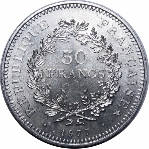 Francja, 50 franków 1977, Paryż