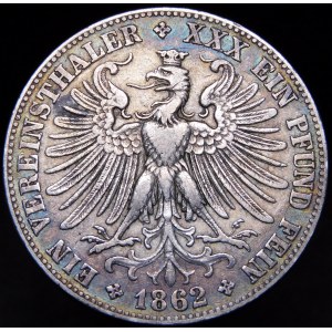 Nemecko, Frankfurt, Thaler 1862