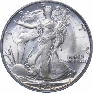 USA, 50 centov 1941 S Liberty Walking