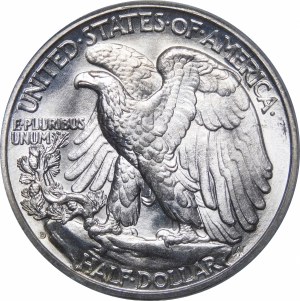 USA, 50 cents 1941 D Liberty Walking