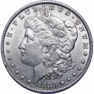 USA, 1 dollar 1880 O Morgan dollar