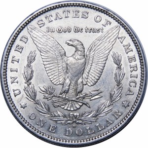 USA, 1 dolár 1880 O Morgan dolár