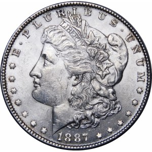 USA, 1 Dollar 1887 Morgan Dollar