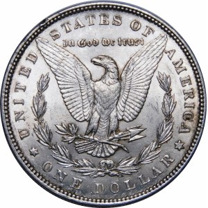 USA, 1 dolár 1887 Morgan dolár