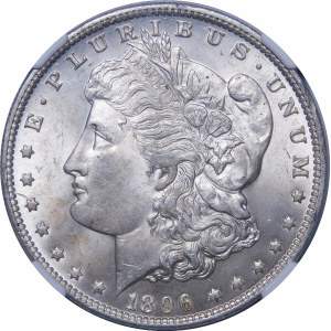 USA, 1 Dollar 1896 Morgan Dollar