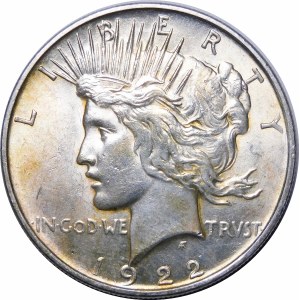 USA, 1 dolar 1922 Mír