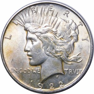 USA, 1 dolar 1922 Peace