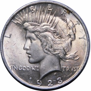 USA, 1 USD 1923 Mír