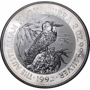 Austrálie, $2 1992 Kookaburra