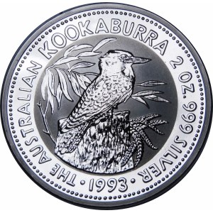 Australien, $2 1993 Kookaburra