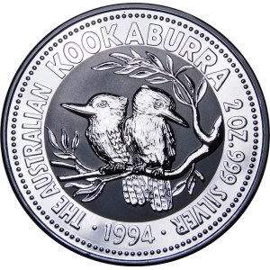 Austrálie, $2 1994 Kookaburra