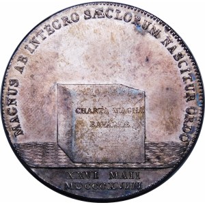 Niemcy, Bawaria, Maksymilian I Józef, Talar 1818 Monachium