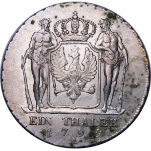 Nemecko, Prusko, Fridrich Viliam III, Thaler 1799 A Berlín