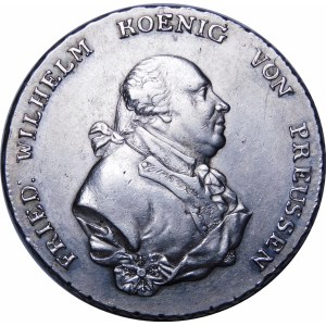 Niemcy, Prusy, Fryderyk Wilhelm II, Talar 1791 A Berlin