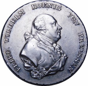 Niemcy, Prusy, Fryderyk Wilhelm II, Talar 1791 A Berlin