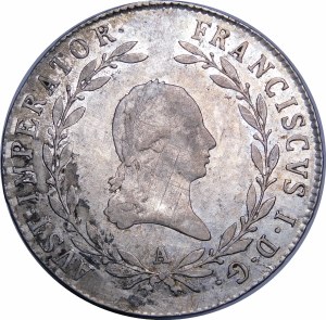 Austria, Francis II, 20 krajcars 1819 A Vienna