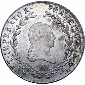 Rakousko, František II, 20 krajcarů 1819 B Kremnica