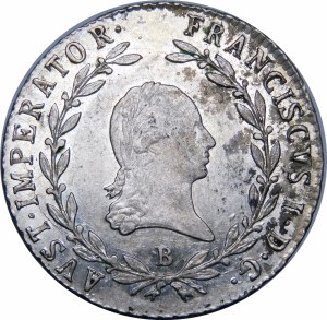 Austria, Francis II, 20 krajcars 1819 B Kremnica