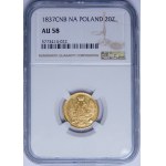 Polen, Russische Teilung, 3 Rubel = 20 Zloty 1837 СПБ/ПД, St. Petersburg