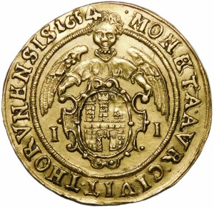 Wladyslaw IV Vasa, Ducat 1634 II, Torun - rare