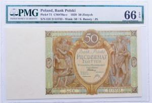 50 złotych 1929 ser. EH.