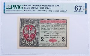 2 Polish marks 1916 - General - B