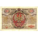 20 Polnische Mark 1916 - Allgemein - A