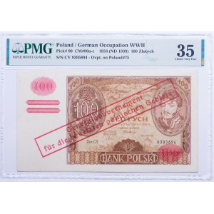 100 zlotých 1934 - ORIGINÁLNÍ TISK GG