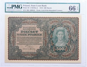 500 marek polskich 1919 I Serja BG