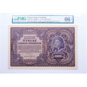 1.000 Polnische Mark 1919 3. SERIE AX