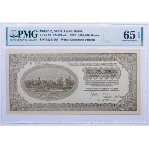 1,000,000 Polish marks 1923 ser. E