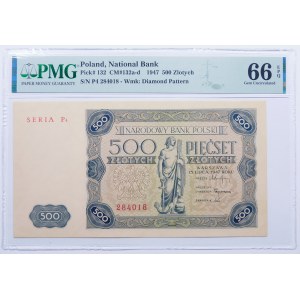 500 złotych 1947 ser. P4