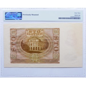 100 Zloty 1940 A 0000000 MODELL - RARE