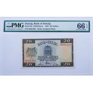 20 guilders 1937 WMG ser. K