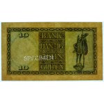 10 Gulden 1924 WMG SPECIMEN - BACK PROF - ONE