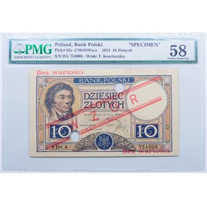 10 gold 1924 II EM. A. MODEL - RARE