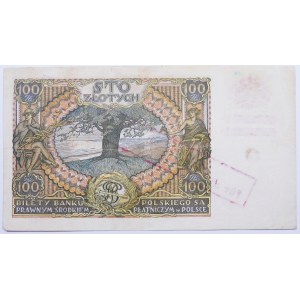 100 złotych 1932 ser. AY. - fałszywy przedruk GG