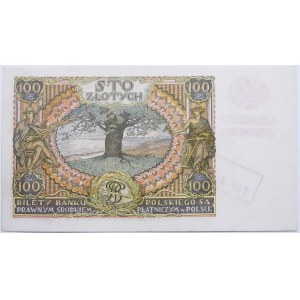 100 złotych 1932 ser. AB. - fałszywy przedruk GG