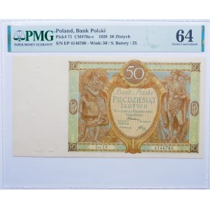 50 zlatých 1929 séria. EP.