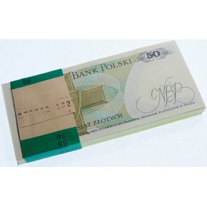 Bankový balík 50 zlatých 1988 séria. HU (100 kusov) NR2