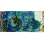 PWPW test banknote - SAVES - in a small folder