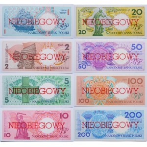 Set of uncirculated 1990 - POLISH MASTA (imprint) - missing 500 zloty
