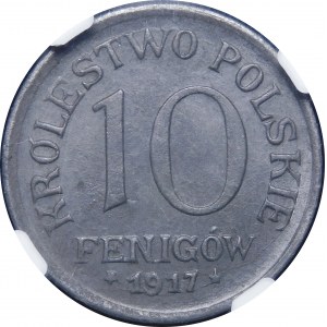 10 fenig 1917